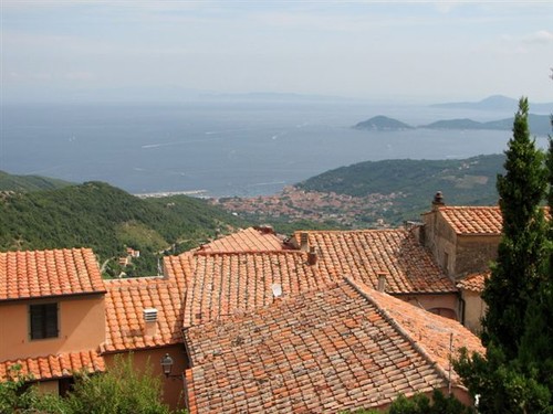 View from Marciana Village in the hills © SW